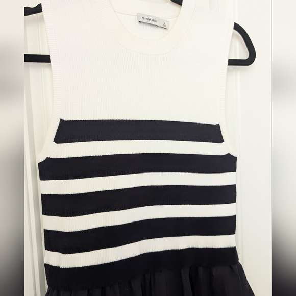 NWOT Simkhai Josey Cotton Dress - Picture 4 of 9